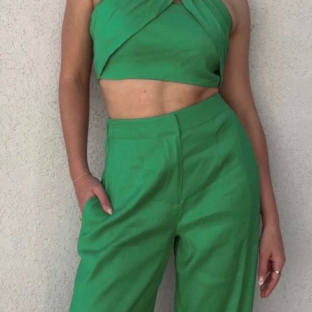 Gianni Bini Green Pants/Tank Set